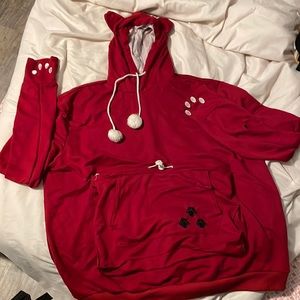 Cat pocket hoodie